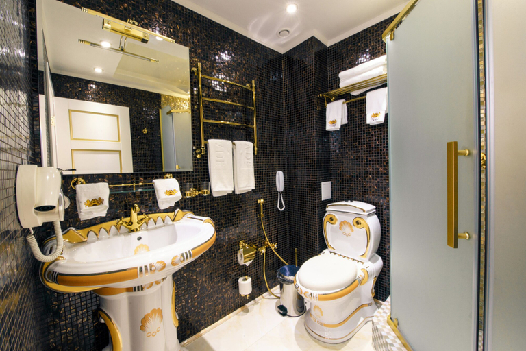 Bathroom 4, Cascade Hotel, Syzranskiy rayon