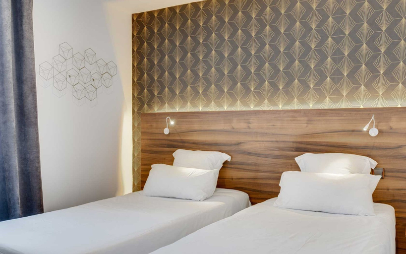 Bedroom 4, Hotel Carladez Cambronne, Paris