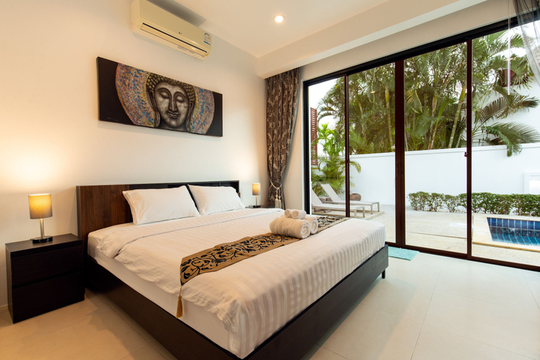 Bedroom 4, Oriental 3br Pool Villa, Pulau Phuket
