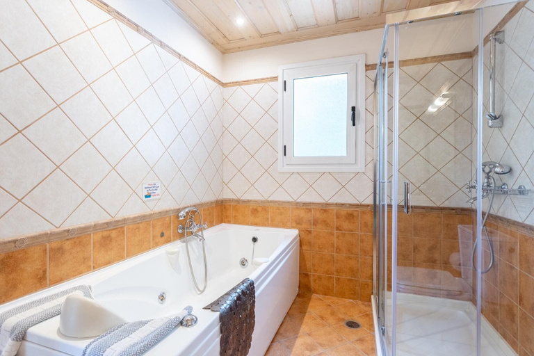 Bathroom 4, Villa Emilios Large Private Pool Sea Views A C Wifi - 217, Ionian Islands
