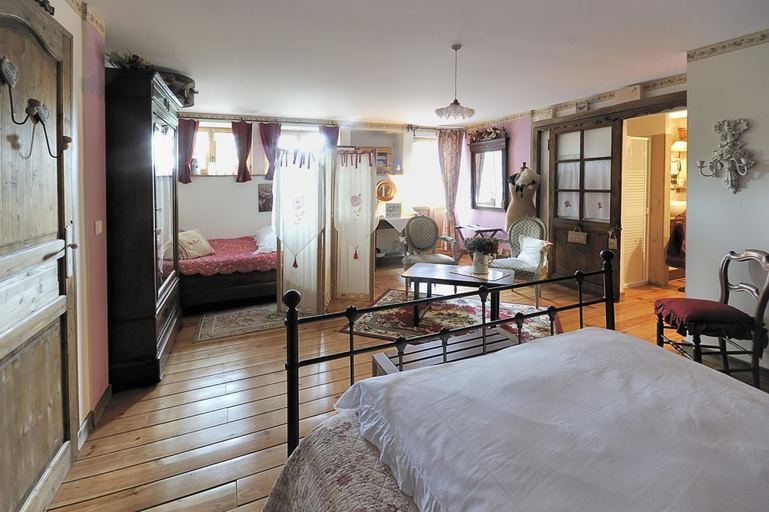 Bedroom 3, Moulin de la Beraudaie, Morbihan