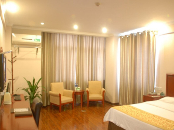 Bedroom 2, GreenTree Inn Chizhou Guichi District South Changjiang Road Express Hotel, Chizhou