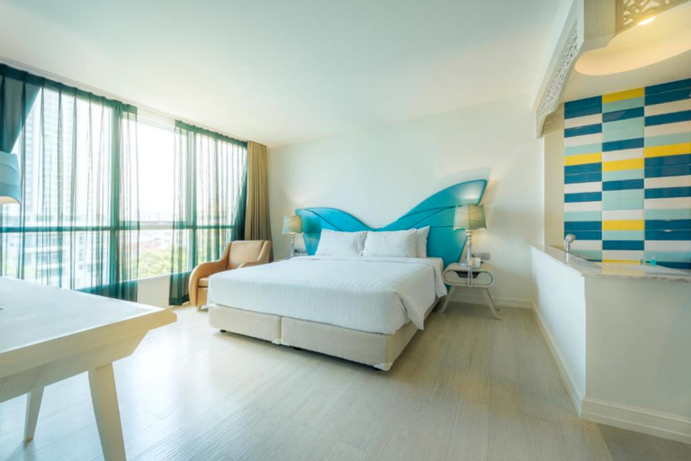 Bedroom 2, Le Tada Parkview Hotel, Ratchathewi