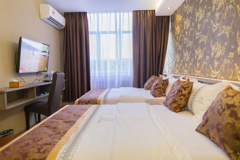 Bedroom 5, Red City Hotel, Lawas