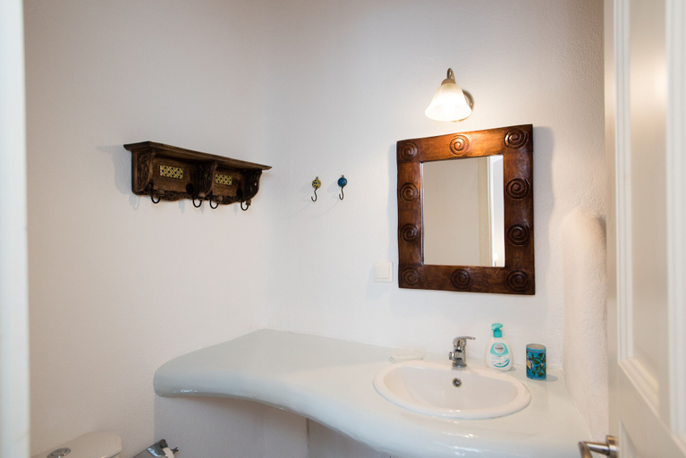 Bathroom, Villa Anemoessa Sky Blue with Pool, South Aegean