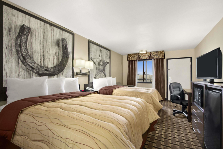 Bedroom 3, Super 8 by Wyndham Fort Worth TX, Fort Worth