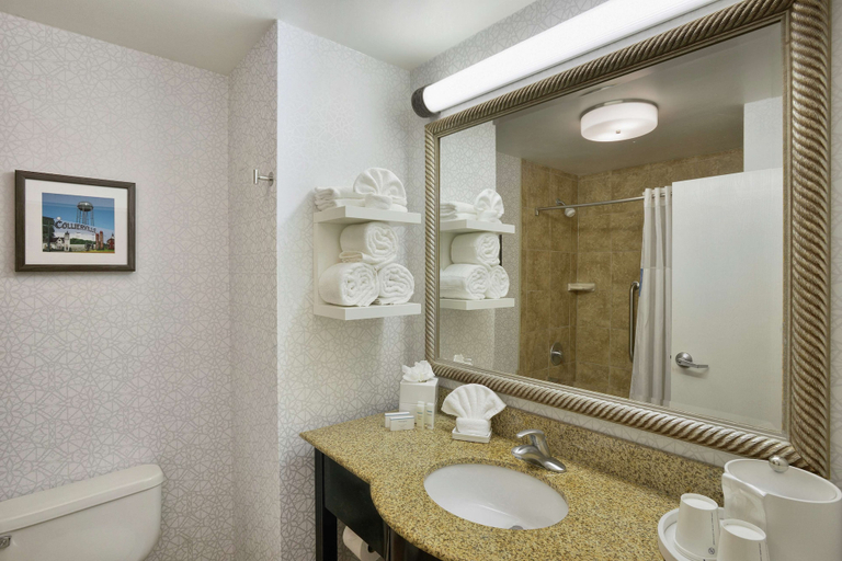 Bathroom 3, Hampton Inn Collierville, Shelby