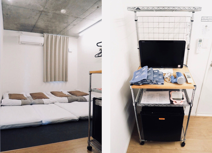 Bedroom 5, Kangaroo Hotel SIDE B, Taitō