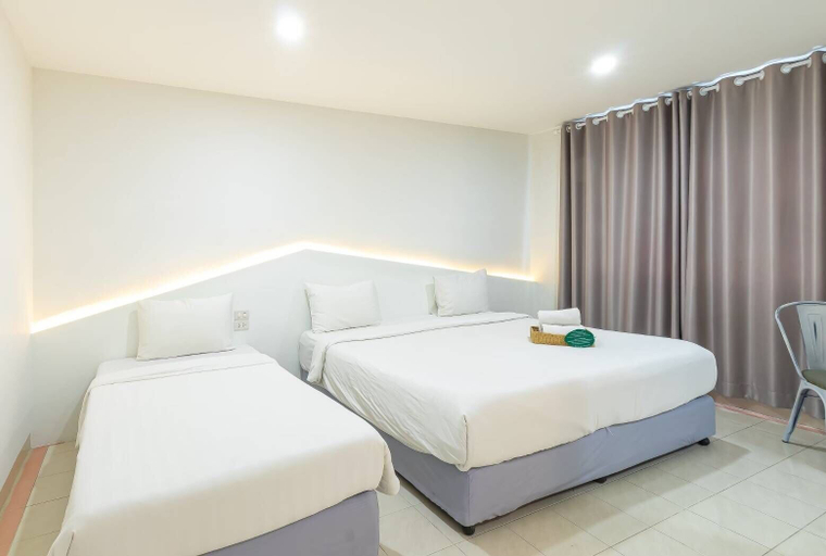 Bedroom 3, Bed by Boat Hotel & Apartment, Muang Nonthaburi