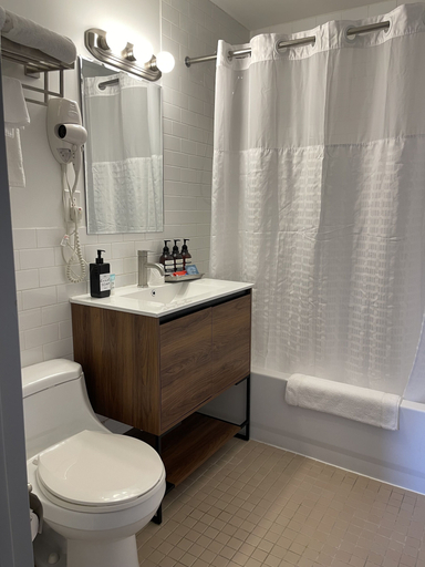 Bathroom 5, Hotel Mimosa, New York