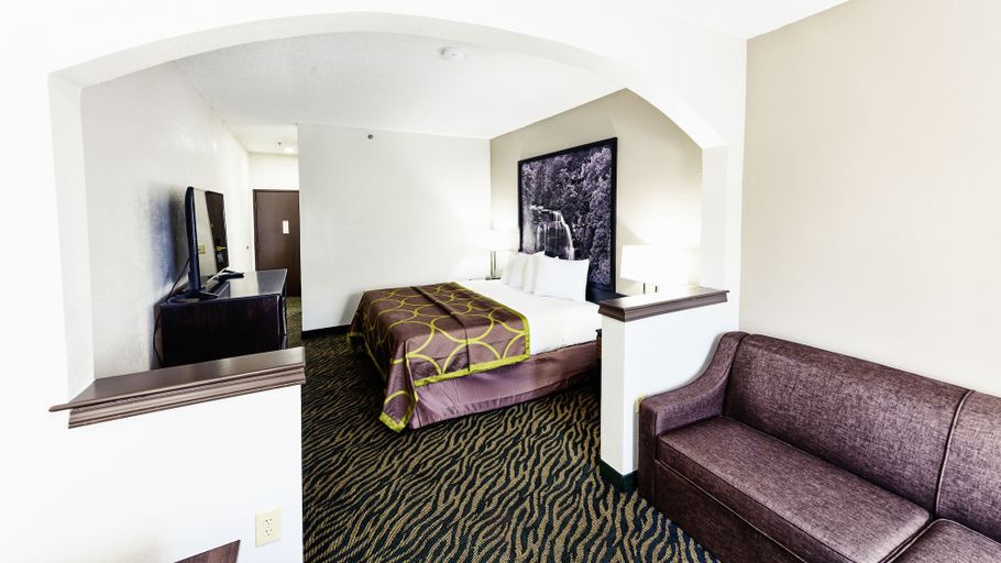 Bedroom 3, Super 8 by Wyndham High Point/Greensboro, Guilford