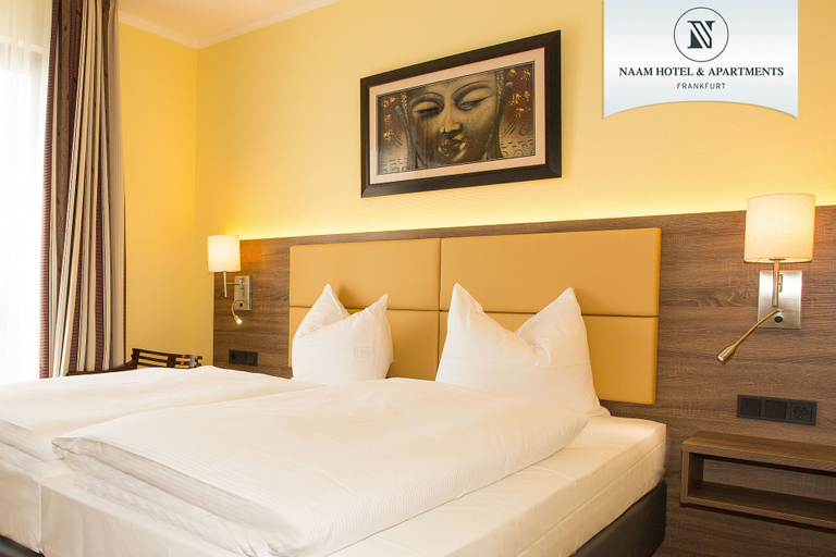 Bedroom 2, NAAM Hotel & Apartments Frankfurt, Frankfurt am Main