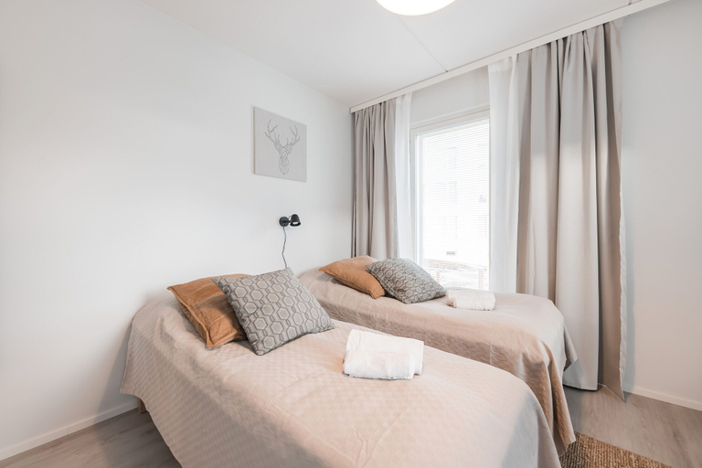 Bedroom 3, Forenom Apartments Jyväskylä Vaasankatu, Central Finland