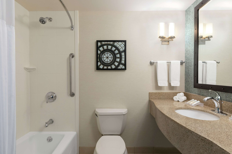 Bathroom 4, Hilton Garden Inn Troy, Rensselaer