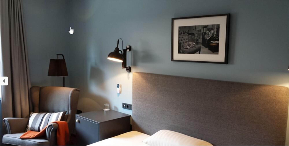 Bedroom 3, Hotel Henry, Offenbach
