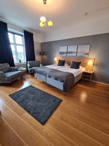 Bedroom 3, Hamnhotellet Kronan, Landskrona