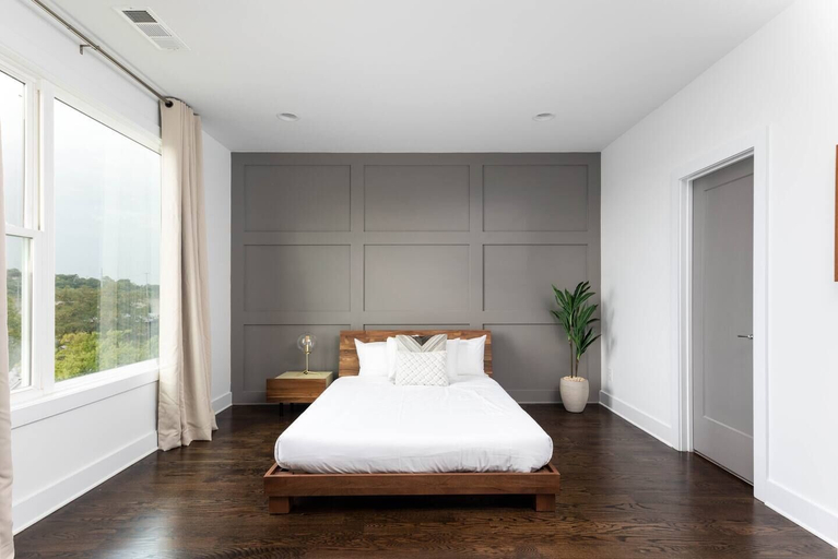 Bedroom 2, Domio Sylvan Park Luxurious 4BR Patio, Davidson