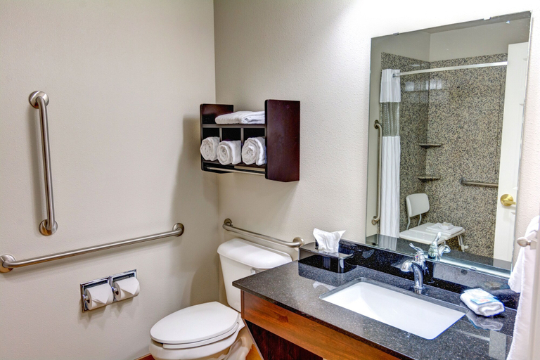 Bathroom 4, La Quinta Inn & Suites by Wyndham Spokane Valley, Spokane