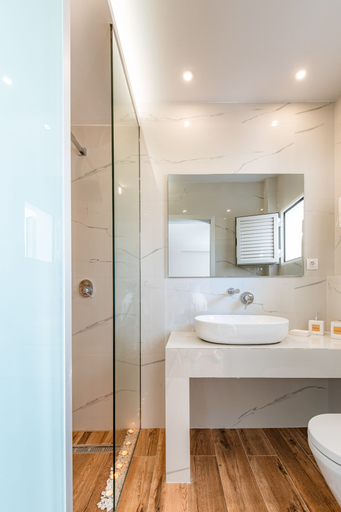 Bathroom 5, Korina Apart Hotel, Ionian Islands
