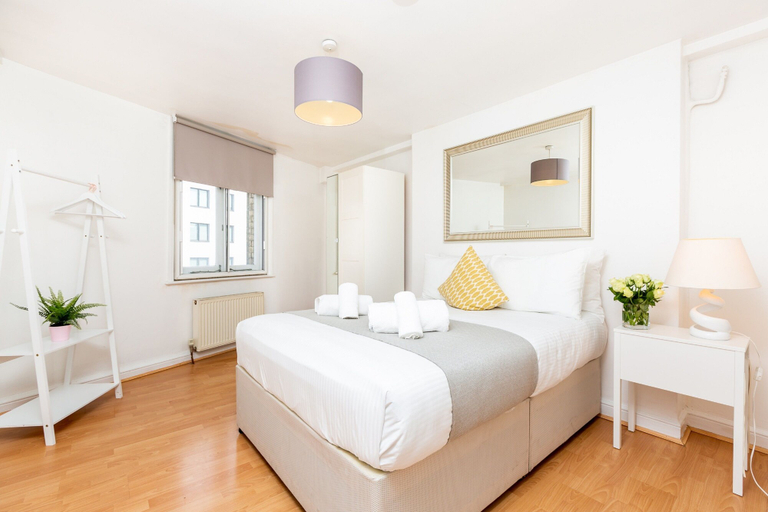 Bedroom 3, Heart of Shoreditch Apartments, London
