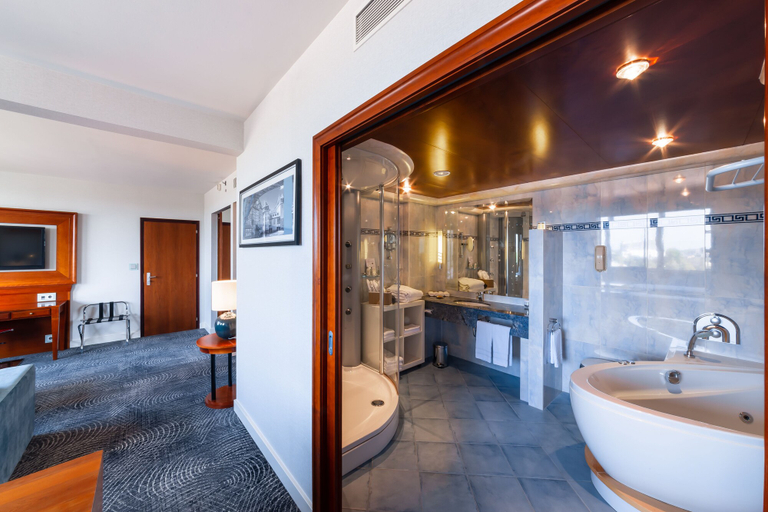 Bathroom 4, Hilton Strasbourg, Bas-Rhin