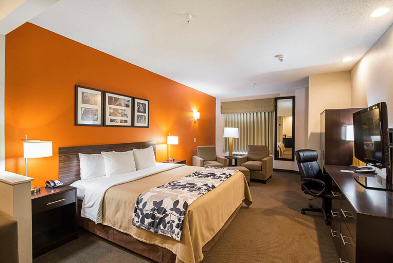 Bedroom 3, Sleep Inn And Suites Danville, Vermilion