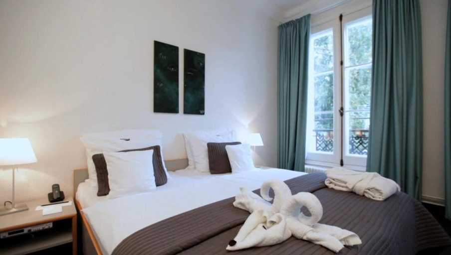 Bedroom 4, Aussen Alster Hotel, Hamburg
