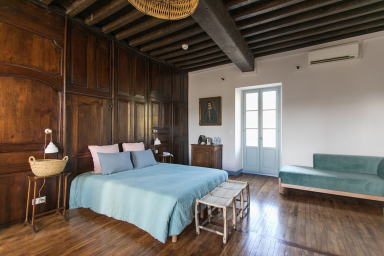 Bedroom 2, Le Moulin de l'Abbaye, Dordogne