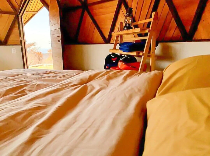 Bedroom 3, Villas Amatlán. Eco Village Retired From People, Tepoztlán