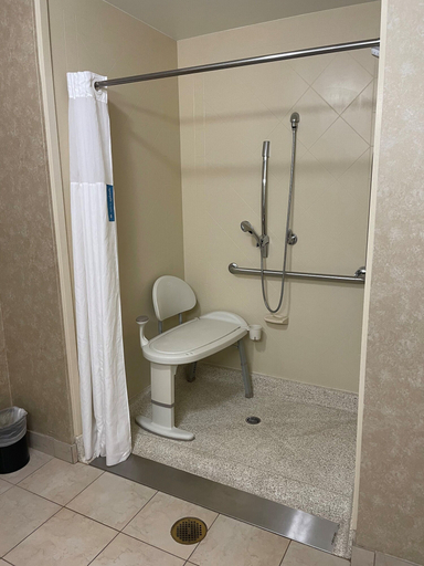 Bathroom 4, Hampton Inn Harrisonburg - South, Harrisonburg