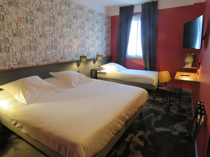 Bedroom 3, Hôtel Bristol Reims, Marne
