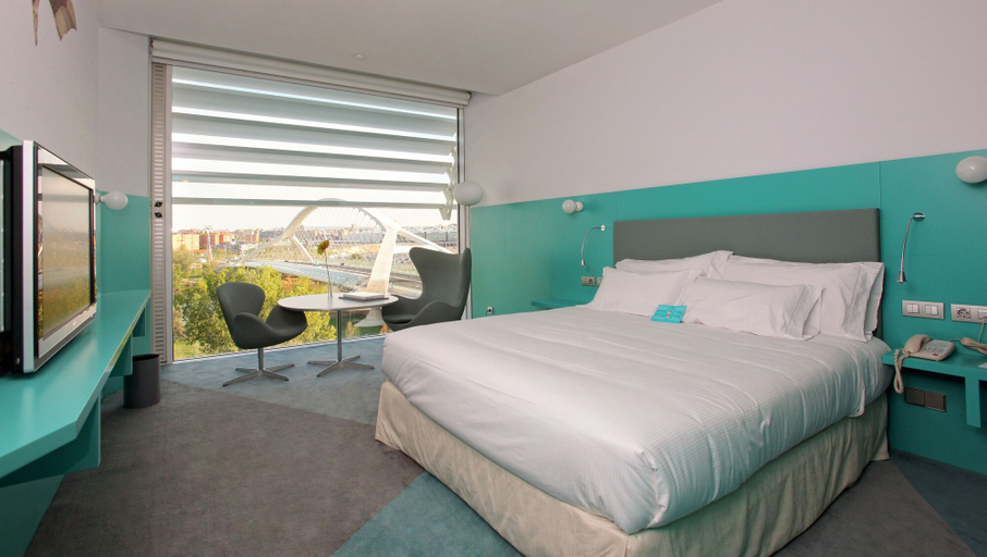 Bedroom 3, Hotel Hiberus, Zaragoza