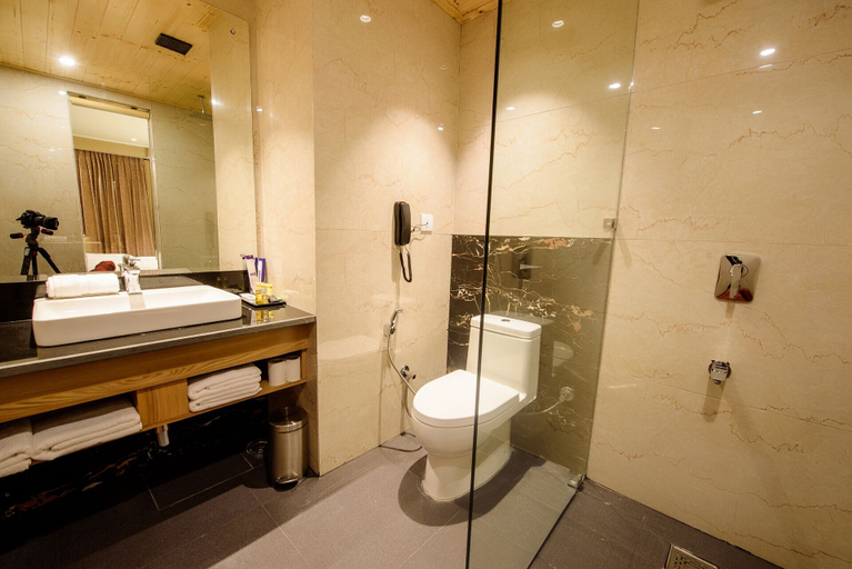 Bathroom 4, Naturevilas Sarovar Premiere Manali, Kullu