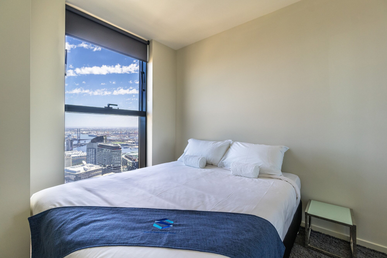 Bedroom 3, StayIcon Serviced Apartment On Collins, Melbourne