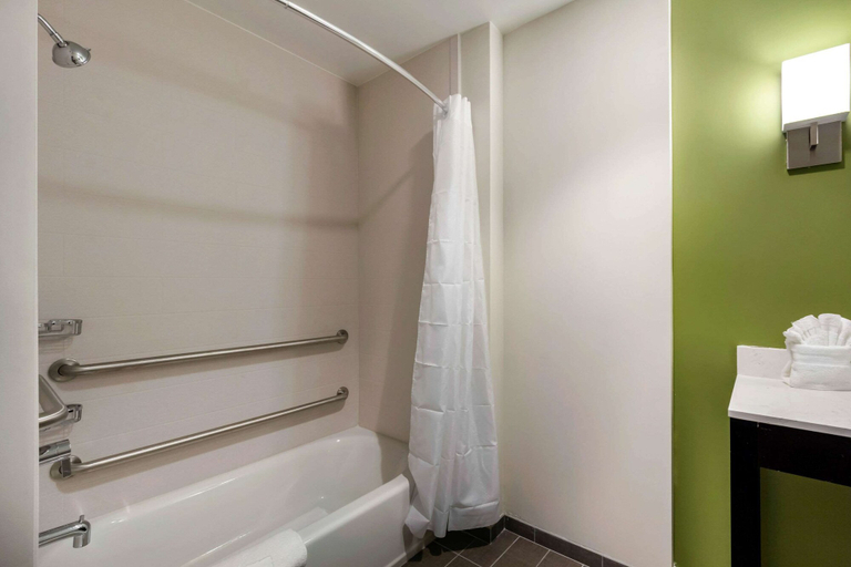 Bathroom 4, Sleep Inn & Suites Tampa South, Hillsborough