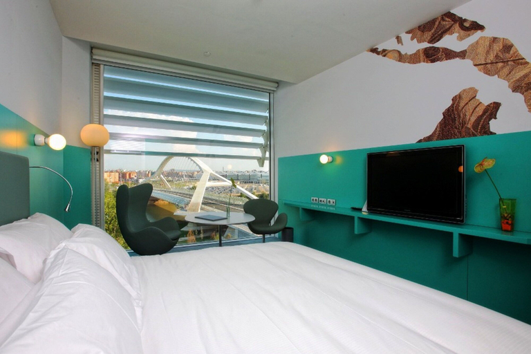 Bedroom 3, Hotel Hiberus, Zaragoza
