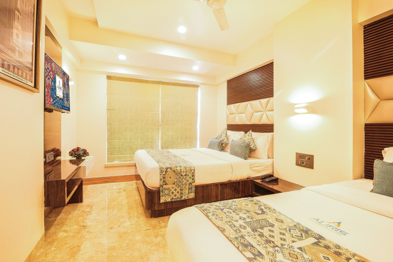 Bedroom 2, Hotel Auris & Banquets, Mumbai International Airport, Mumbai Suburban