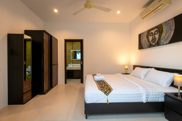 Bedroom 3, Oriental 3br Pool Villa, Pulau Phuket