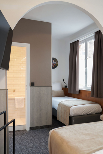 Bedroom 5, Hotel Jacobs, West-Vlaanderen