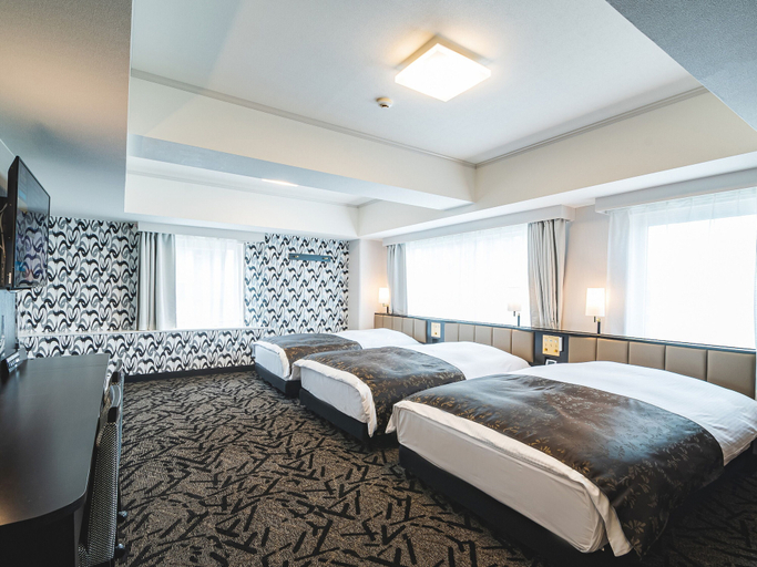 Bedroom 3, APA Hotel Sapporo-Susukino-Ekiminami, Sapporo
