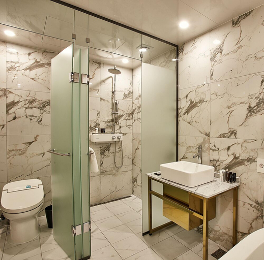 Bathroom 5, Hotel Wanted, Seo