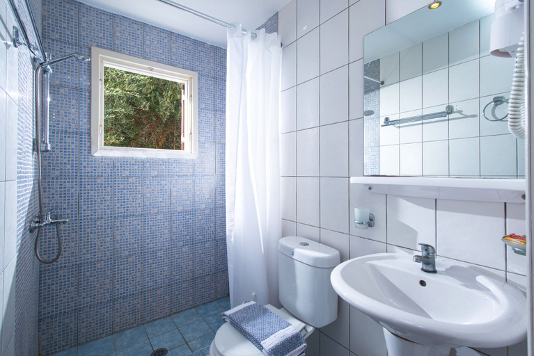Bathroom, Primavera Beach Hotel, Crete