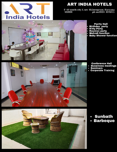 Restaurant (Private room) 4, Art India hotels, Gurgaon