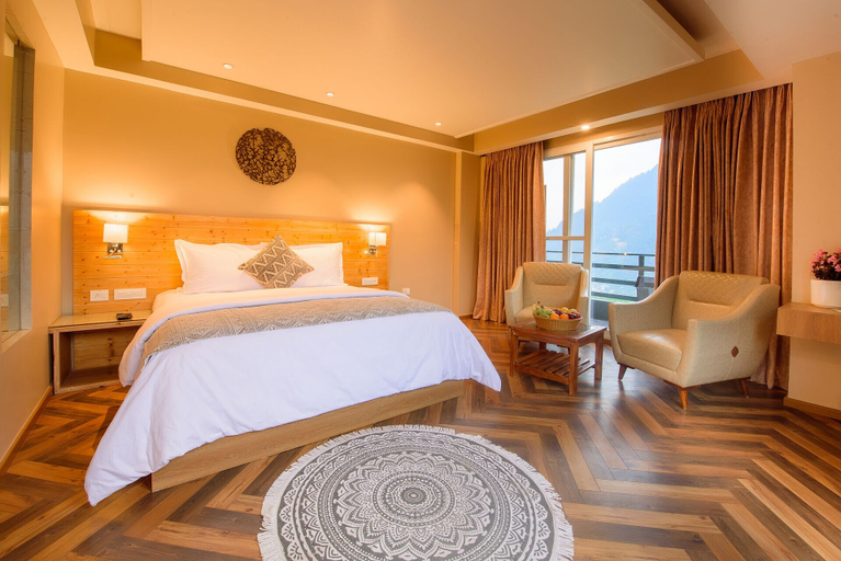 Bedroom 3, Naturevilas Sarovar Premiere Manali, Kullu