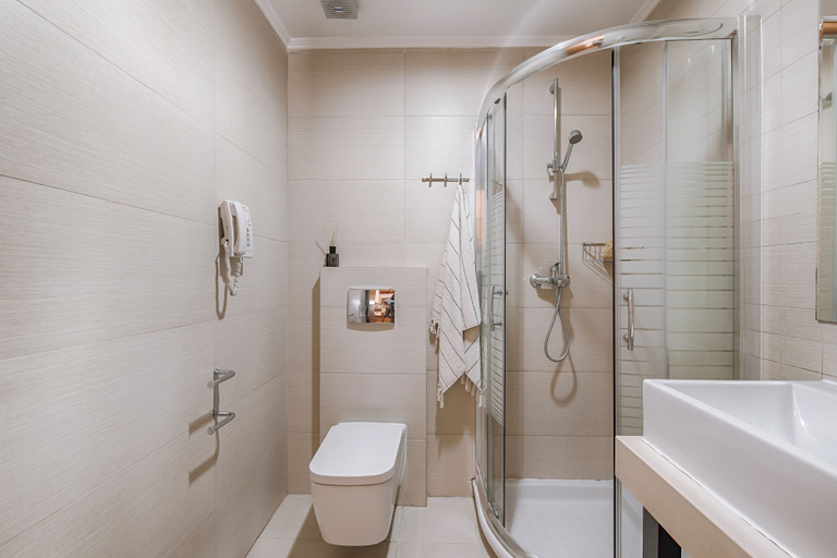 Bathroom 5, Villa Di Mare Seaside Suites, South Aegean