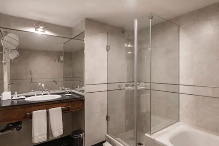 Bathroom 5, Diplomatic Hotel, Capital
