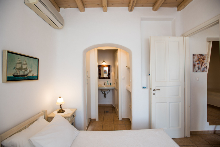 Bedroom 2, Villa Anemoessa Sky Blue with Pool, South Aegean