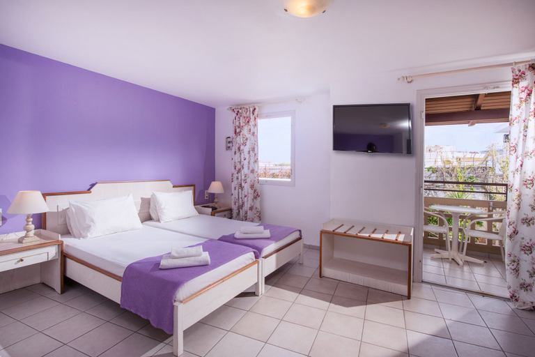 Bedroom, Primavera Beach Hotel, Crete