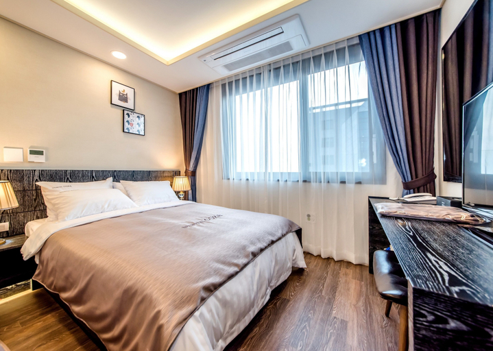 Bedroom 3, Seawater Spa Hotel Coza, Seogwipo