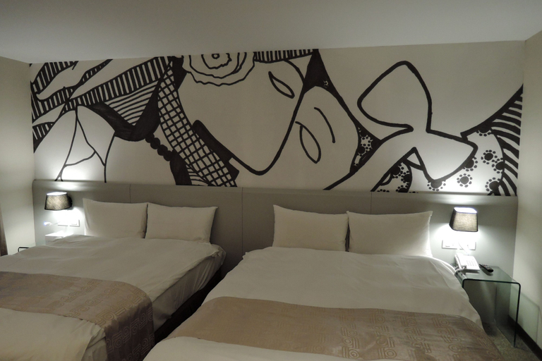 Bedroom 3, Travel Art Inn, Chiayi City
